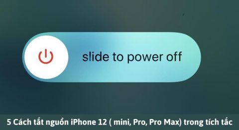 cách tắt nguồn iPhone 12