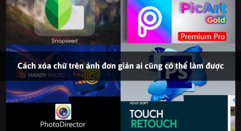 cách xóa chữ trên ảnh