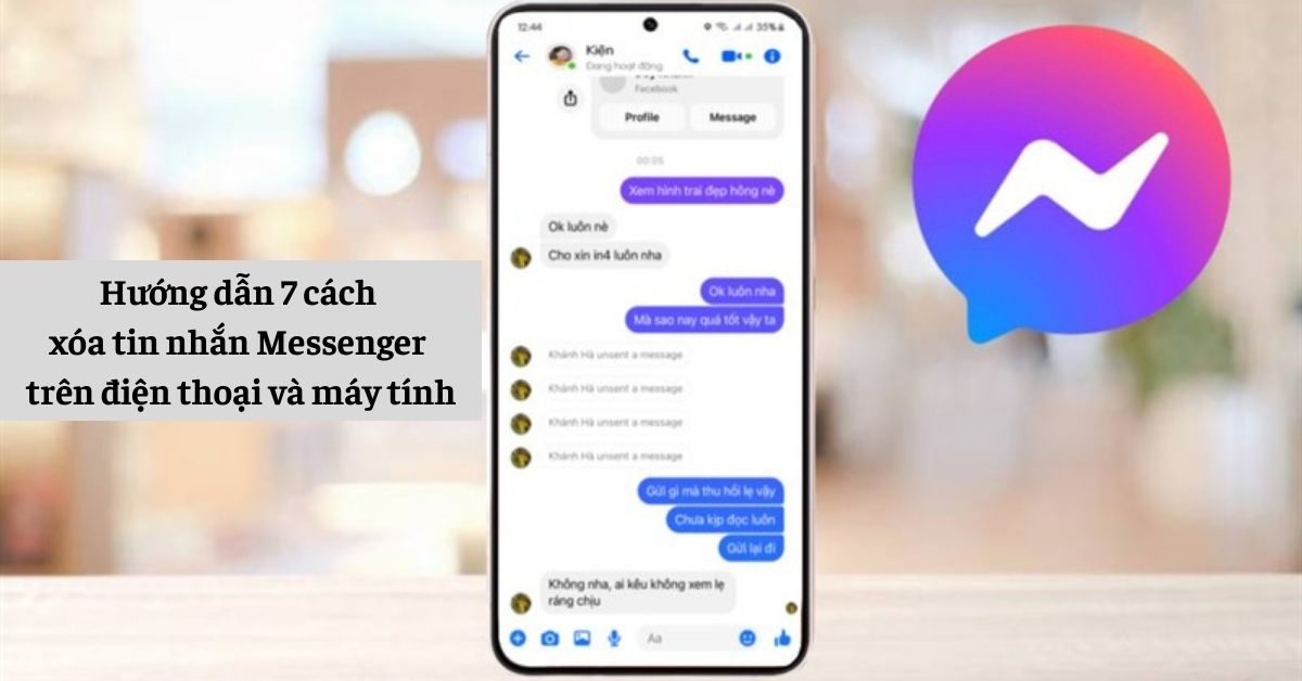 Việc xóa tin nhắn Messenger trước đây là cực kỳ phức tạp và đòi hỏi quá nhiều thời gian. Tuy nhiên, những cập nhật mới nhất đã giúp cho việc này trở nên đơn giản hơn rất nhiều. Hãy xem hình ảnh liên quan để tìm hiểu thêm về cách xóa tin nhắn và quản lý dữ liệu cá nhân trên Messenger.