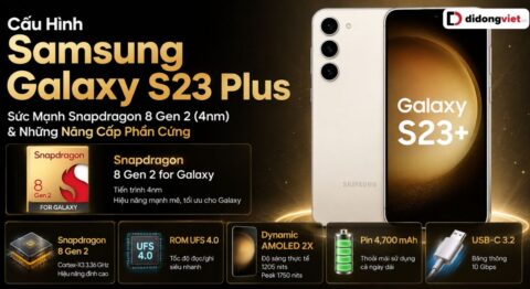 cấu hình samsung s23 plus