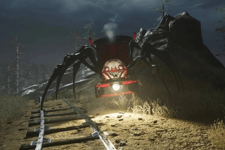 Choo-Choo Charles: Game bắn súng hấp dẫn chống lại các quái vật nửa nhện nửa tàu hỏa 22 clipboard image 1787797959