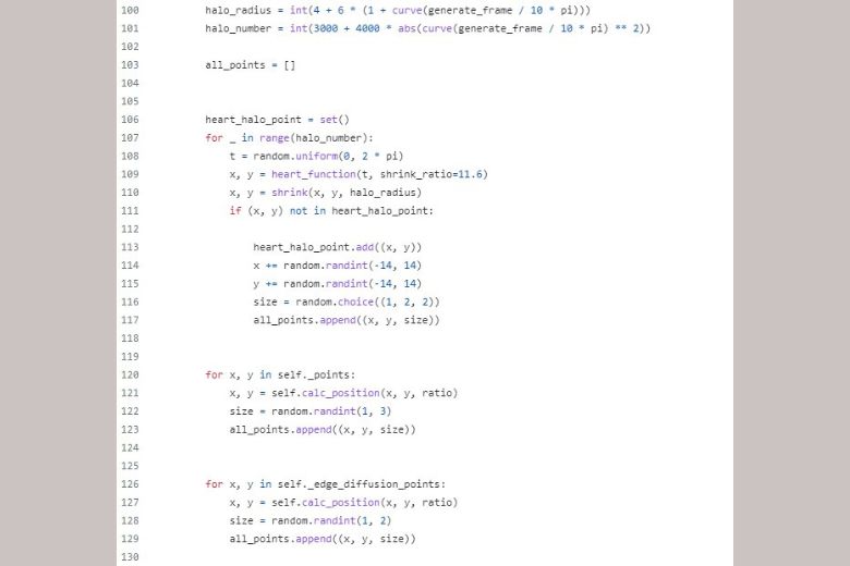 code ngược tim Python