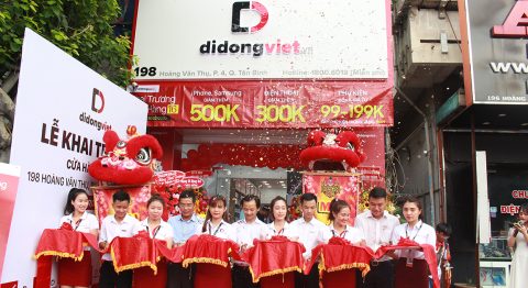 Khai trương cửa hàng điện thoại Di Động Việt 198 Hoàng Văn Thụ, Quận Tân Bình
