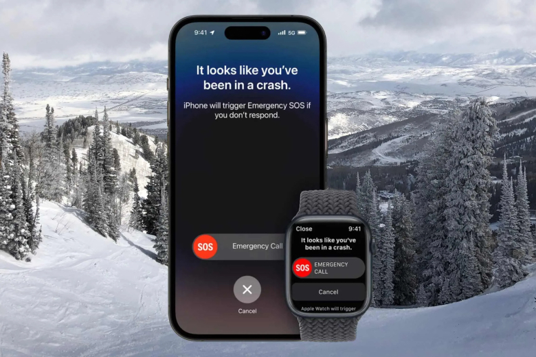 Tính năng phát hiện sự cố trên iPhone 14 và Apple Watch bị kích hoạt nhầm đối với những người trượt tuyết