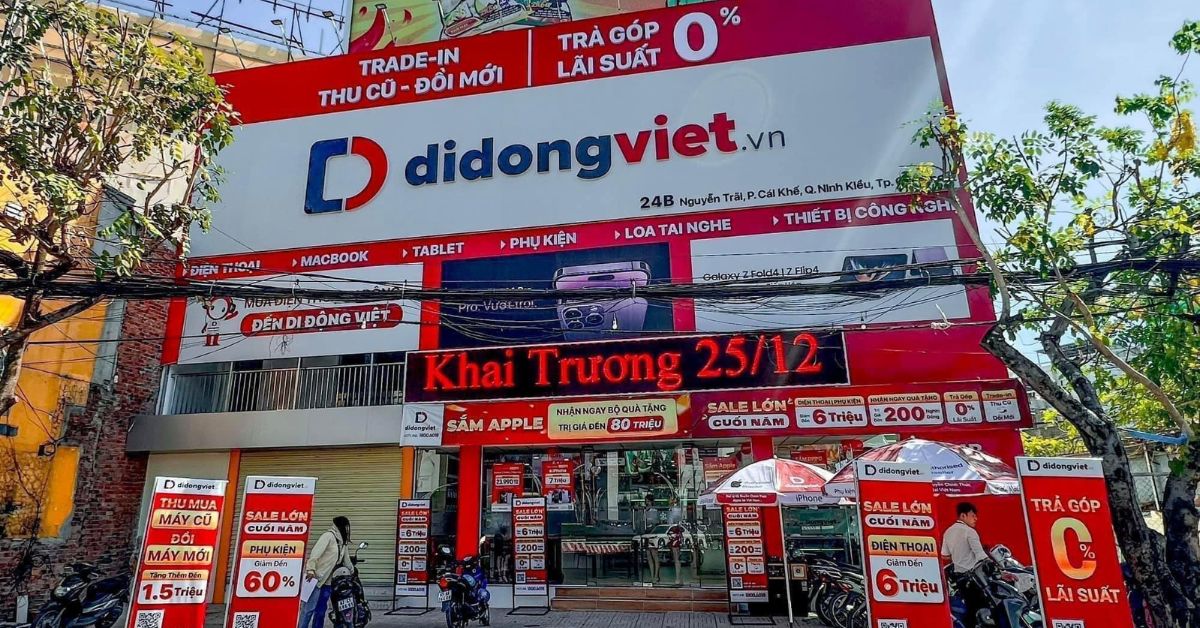 Khai trương cửa hàng điện thoại Di Động Việt 24B Nguyễn Trãi, Ninh Kiều, Cần Thơ