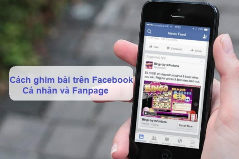 4 cách ghim bài viết trên Facebook cá nhân, page, nhóm