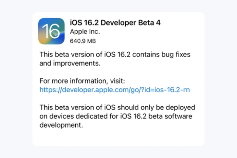 iOS 16.2

