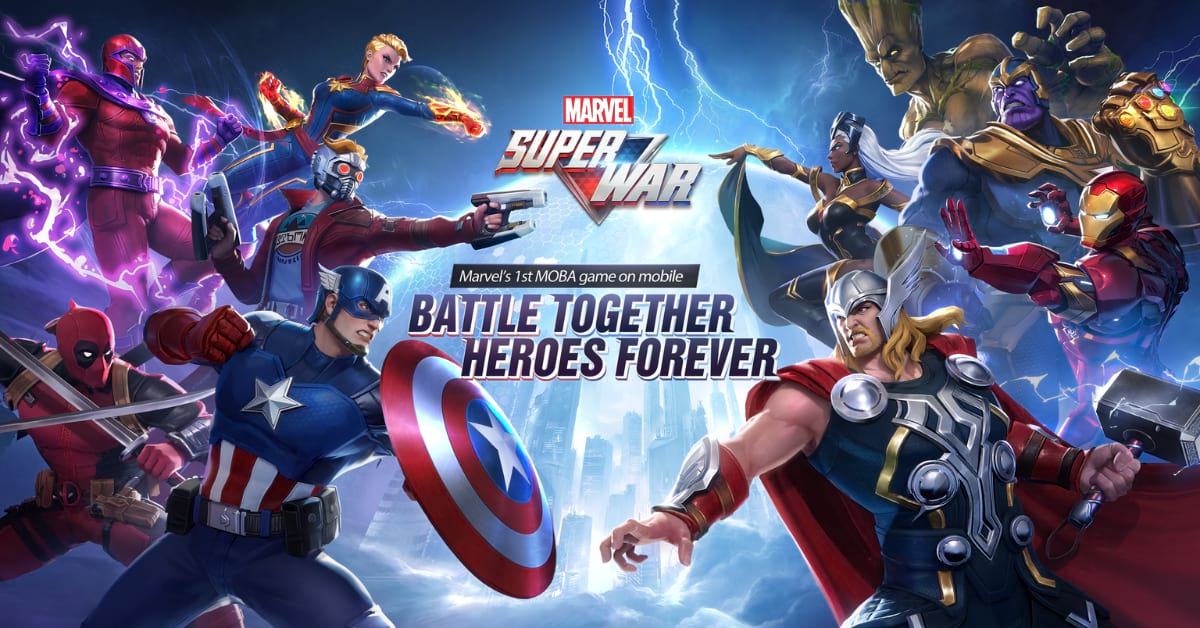 Marvel Super War – Game Moba lấy đề tài vũ trụ Marvel cực hấp dẫn
