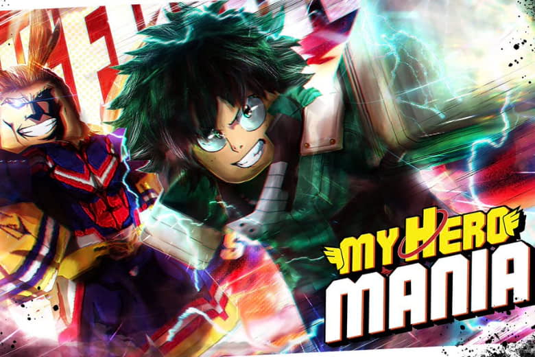 Code My Hero Mania Roblox 2021 mới nhất