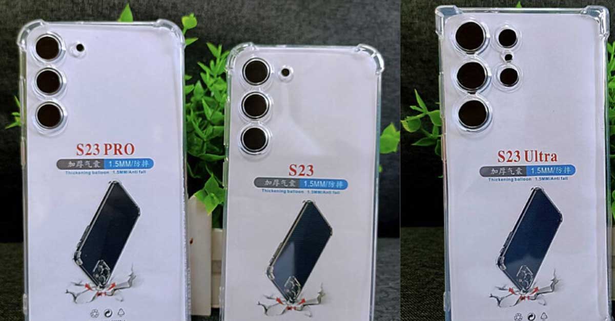 Thiết kế của Samsung Galaxy S23 Series được tiết lộ thông qua ảnh chụp phụ kiện