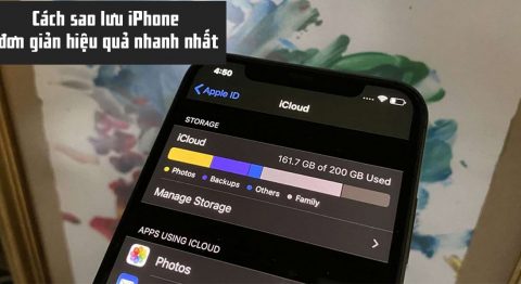 Hướng dẫn 3 Cách cách sao lưu iPhone cực dễ giúp bảo vệ dữ liệu của bạn sao lưu iPhone