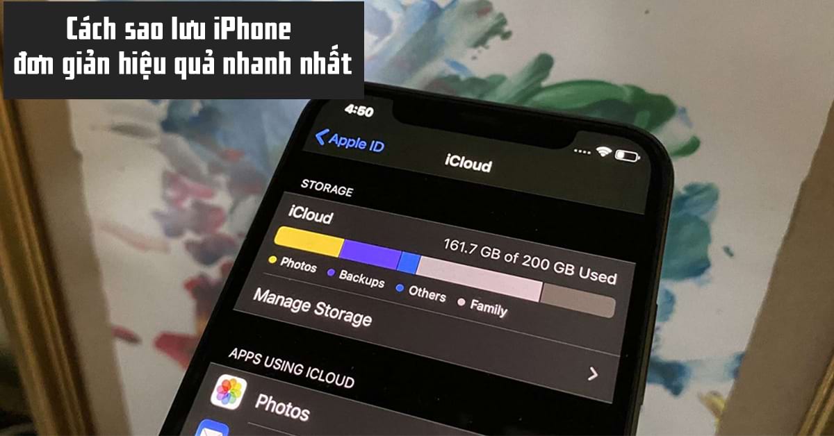 Sao lưu iPhone: Bạn đang cần sao lưu lại toàn bộ dữ liệu từ iPhone của mình để đảm bảo an toàn trong trường hợp bị mất hoặc bị hỏng thiết bị? Tính năng sao lưu iPhone của iCloud sẽ giúp bạn làm việc đó một cách đơn giản và nhanh chóng. Chỉ cần một vài thao tác đơn giản, bạn đã có thể sao lưu toàn bộ dữ liệu và cả các cài đặt từ iPhone của mình.