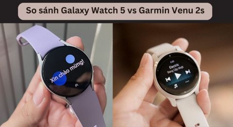 So sánh Galaxy Watch 5 vs Garmin Venu 2s