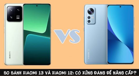 so sánh Xiaomi 13 và Xiaomi 12