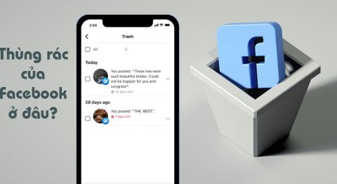 thùng rác facebook