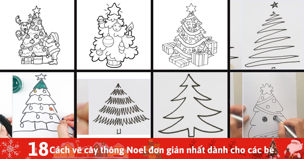 Chọn lựa ngay Vẽ tranh lễ hội noel với nhiều hình ảnh độc đáo