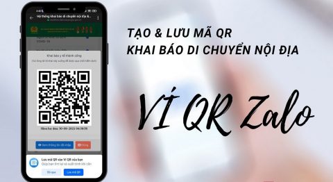 ví QR trên Zalo