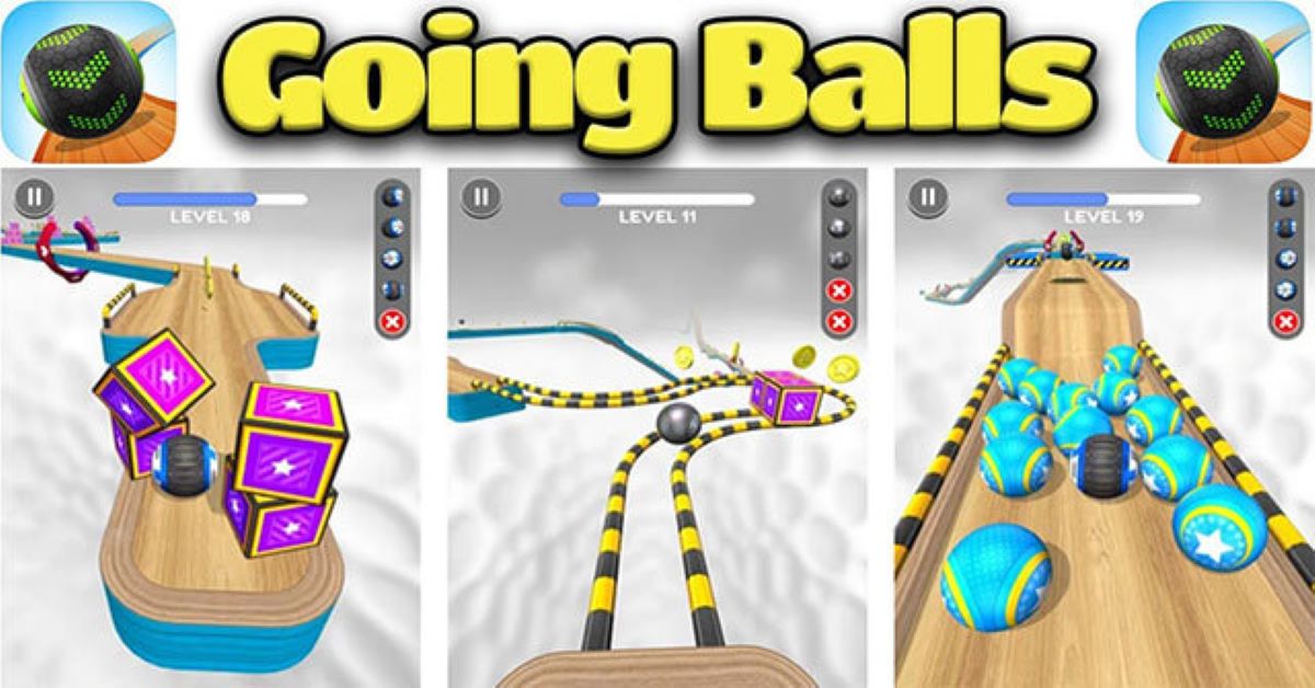 Going Balls – Game vượt chướng ngại vật khó khăn mà hấp dẫn