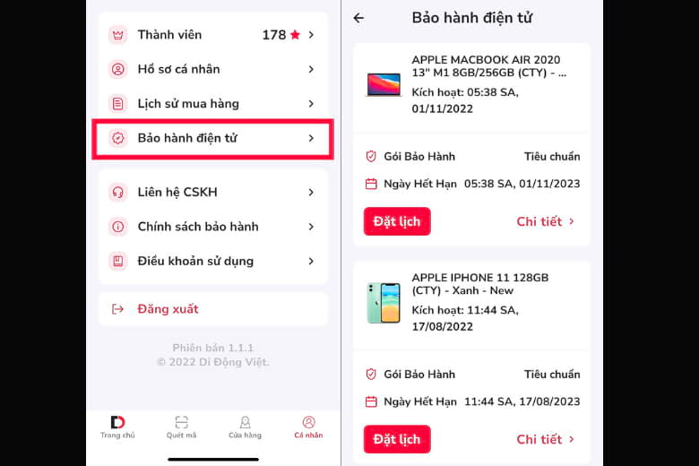 app Di Động Việt