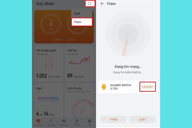 Cách kết nối Huawei Watch 3 với điện thoại