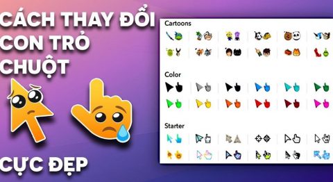 cách thay đổi con trỏ chuột
