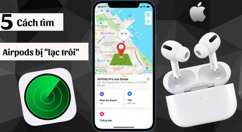 cách tìm Airpods
