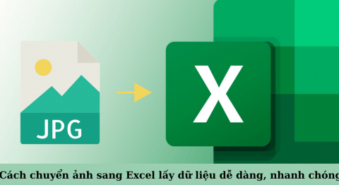 chuyển ảnh sang Excel