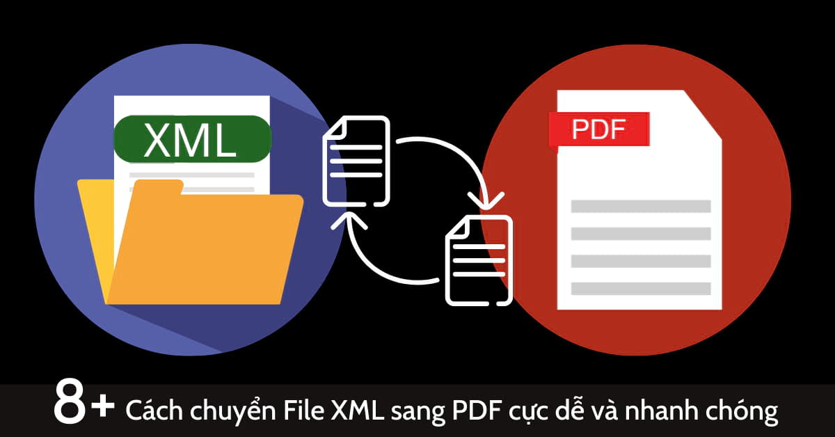 cách chuyển file xml sang pdf