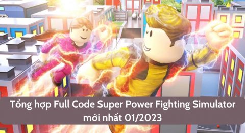 Code game Super Power Fighting Simulator mới nhất miễn phí – Hướng dẫn nhập code chi tiết Code Super Power Fighting Simulator