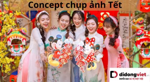 Concept chụp ảnh Tết