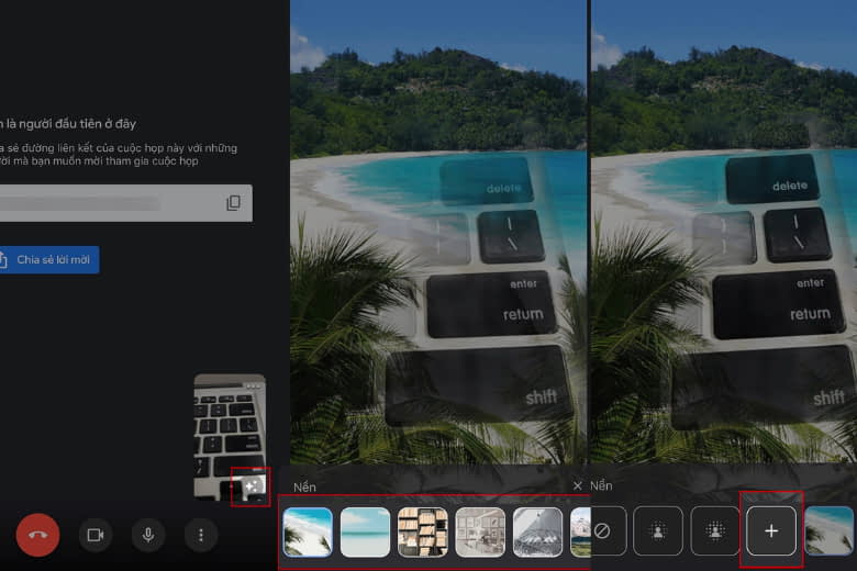 cách đổi Background trong Google Meet trên điện thoại