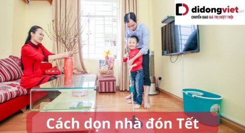 dọn nhà đón tết