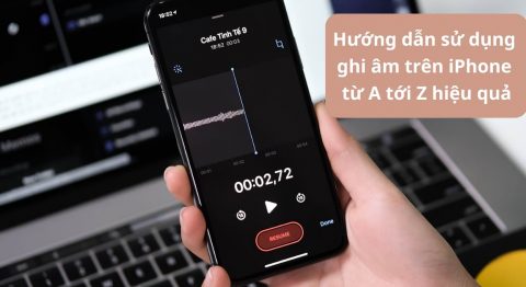 ghi âm trên iPhone
