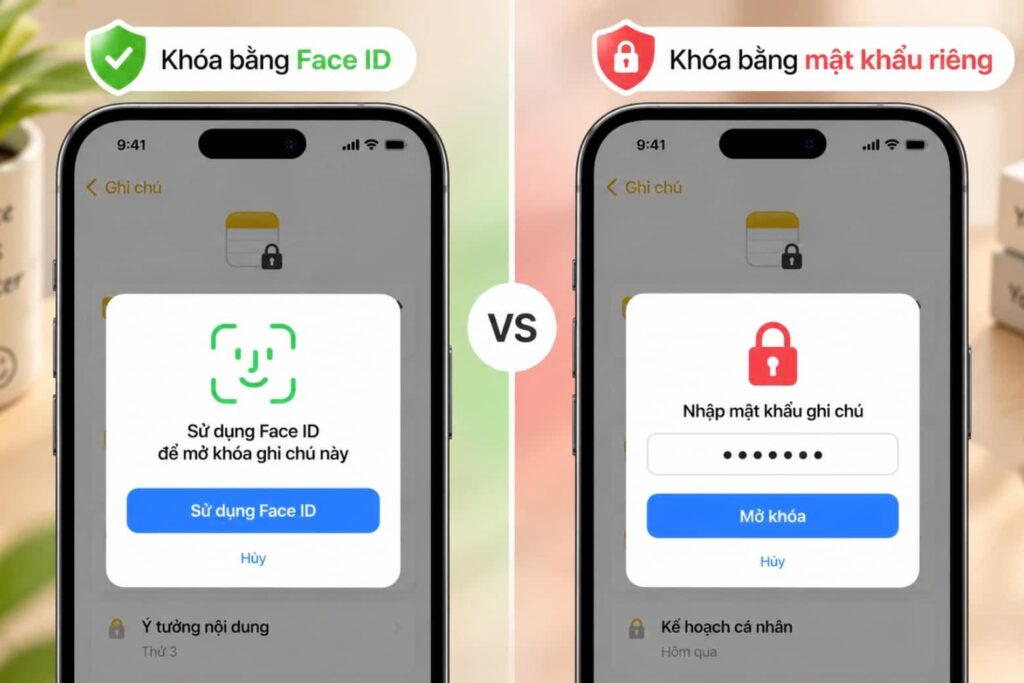 Cách tận dụng tối đa Ghi chú iPhone: Từ quản lý công việc đến tích hợp Apple Intelligence 7 Khóa ghi chú iPhone