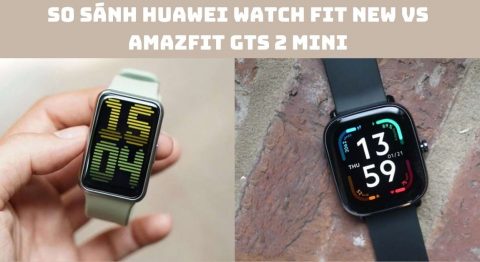 Huawei Watch Fit New vs Amazfit GTS 2 Mini