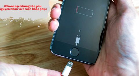 iPhone sạc không vào pin