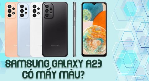 Samsung Galaxy A23 có mấy màu