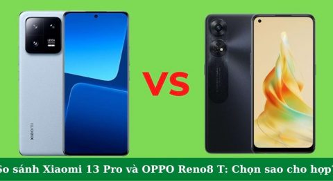 So sánh Xiaomi 13 Pro và OPPO Reno8 T
