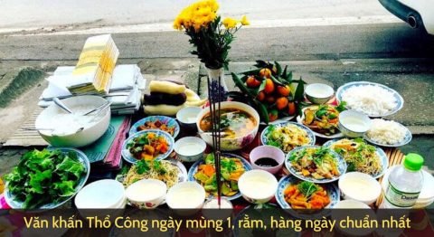 Văn khấn Thổ Công