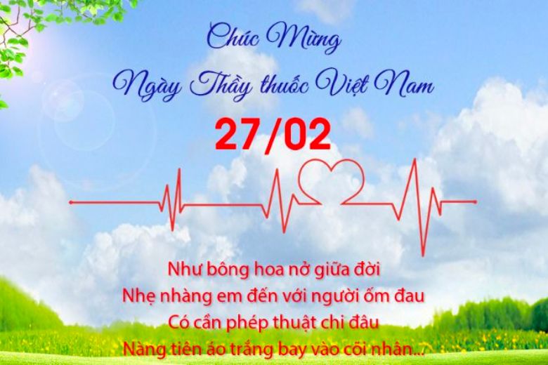 15 mẫu thiệp chúc mừng ngày thầy thuốc Việt Nam 272 đẹp