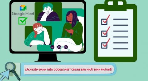 cách điểm danh trên Google Meet