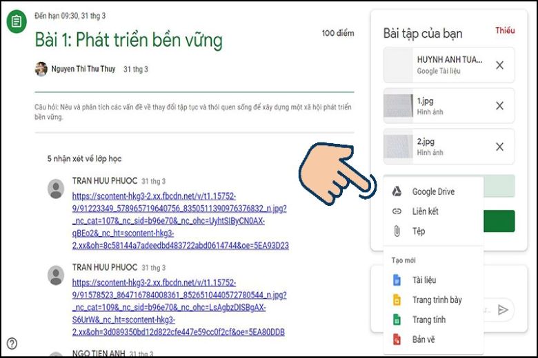 cách sử dụng google classroom