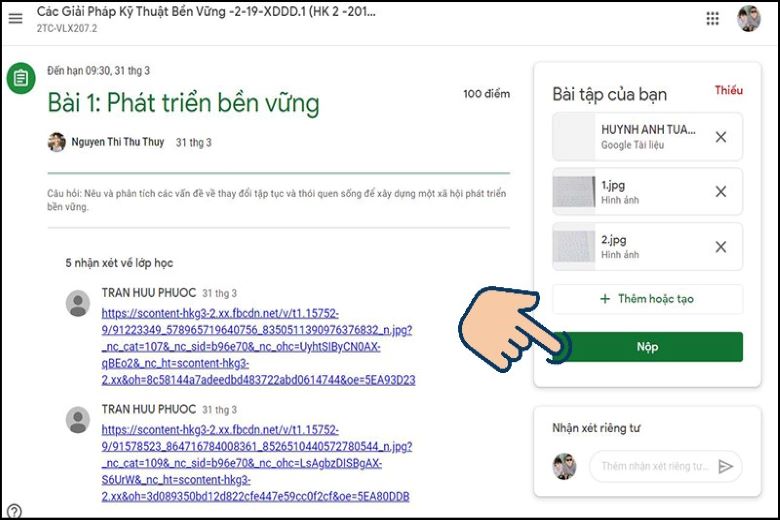 cách sử dụng google classroom