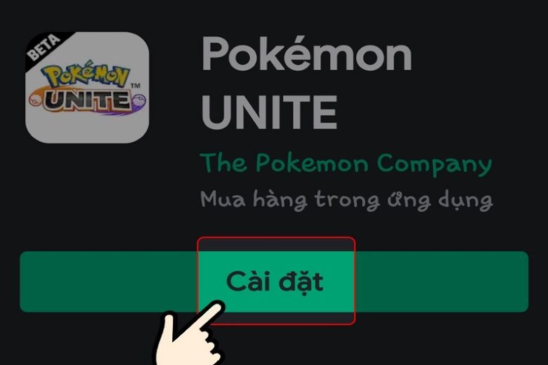 cách tải pokemon unite