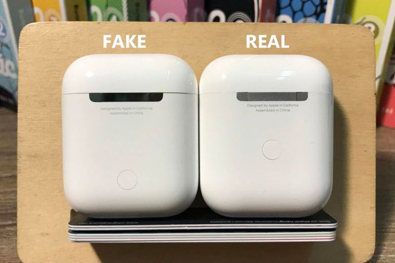 So sánh AirPods 2 Fake và Real về dung lượng pin sử dụng