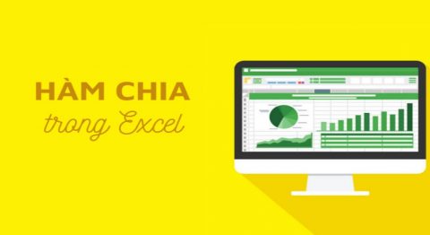 hàm chia trong Excel