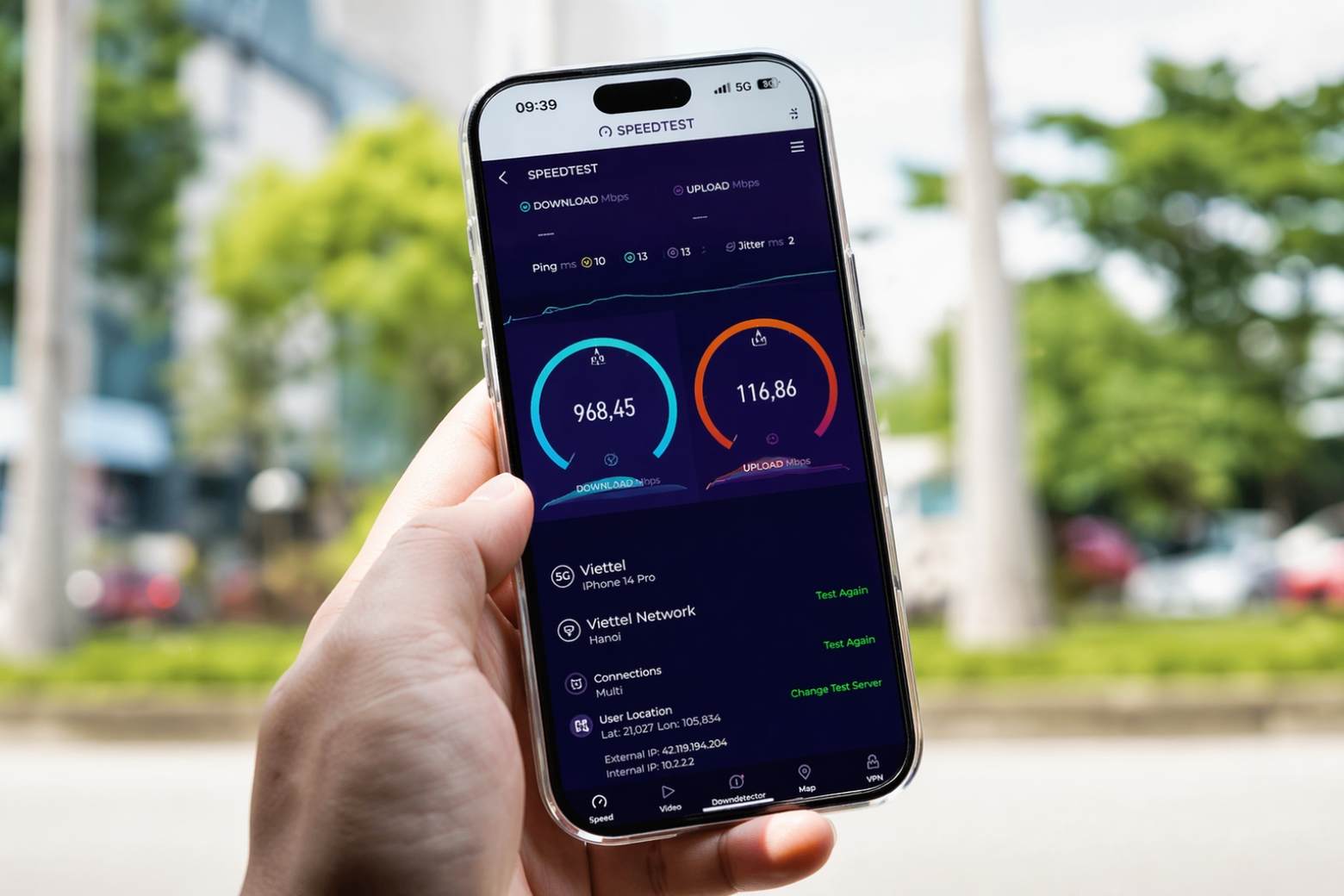 mạng 5g là gì tốc độ thực tế Việt Nam