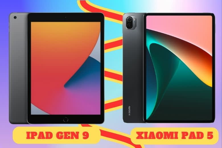 So sánh Xiaomi Pad 5 và iPad Gen 9