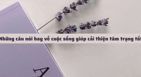 câu nói hay về cuộc sống