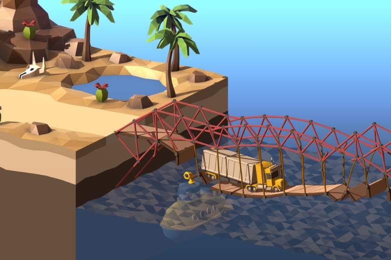 Poly Bridge 2 - Game Xây Cầu Nâng Cao Khả Năng Sáng Tạo